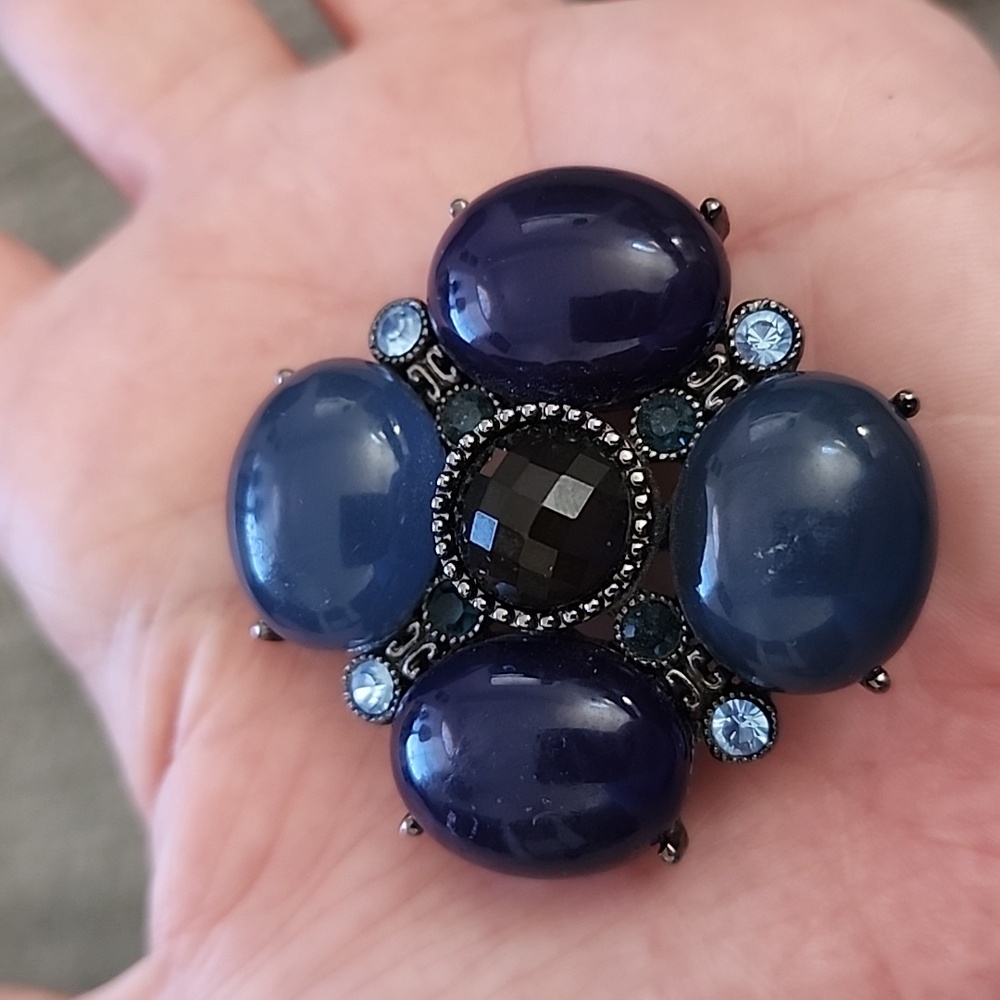 Vintage Art Deco Victorian Brooch Pendant